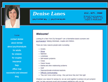 Tablet Screenshot of deniselanes.com
